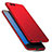 Custodia Plastica Rigida Sabbie Mobili per Xiaomi Mi Note 3 Rosso