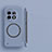 Custodia Plastica Rigida Senza Cornice Cover Opaca con Mag-Safe Magnetic per OnePlus Ace 2 Pro 5G Grigio Lavanda