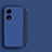 Custodia Plastica Rigida Senza Cornice Cover Opaca P01 per Oppo A58 4G Blu