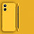 Custodia Plastica Rigida Senza Cornice Cover Opaca per Realme 10 4G Giallo