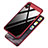 Custodia Plastica Rigida Specchio M01 per Apple iPhone Xs Rosso