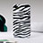 Custodia Plastica Rigida Zebra per Apple iPhone 4 Nero