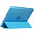 Custodia Portafoglio In Pelle con Stand L01 per Apple New iPad 9.7 (2018) Cielo Blu