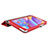 Custodia Portafoglio In Pelle con Stand L01 per Huawei Honor Pad 2 Rosso