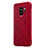 Custodia Portafoglio In Pelle con Stand L01 per Samsung Galaxy S9 Rosso