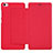 Custodia Portafoglio In Pelle con Stand L01 per Xiaomi Mi Note Rosso