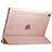 Custodia Portafoglio In Pelle con Stand L02 per Apple iPad Pro 10.5 Oro Rosa
