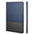 Custodia Portafoglio In Pelle con Stand L02 per Apple iPad Pro 9.7 Blu