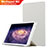 Custodia Portafoglio In Pelle con Stand L02 per Huawei MediaPad M2 10.1 FDR-A03L FDR-A01W Bianco