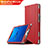 Custodia Portafoglio In Pelle con Stand L02 per Huawei MediaPad M3 Lite 8.0 CPN-W09 CPN-AL00 Rosso