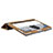 Custodia Portafoglio In Pelle con Stand L03 per Huawei MediaPad M2 10.0 M2-A01 M2-A01W M2-A01L Blu