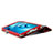 Custodia Portafoglio In Pelle con Stand L03 per Huawei Mediapad M3 8.4 BTV-DL09 BTV-W09 Rosso
