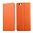 Custodia Portafoglio In Pelle con Stand per Apple iPhone 6S Arancione