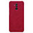 Custodia Portafoglio In Pelle con Stand per Huawei Maimang 7 Rosso