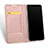 Custodia Portafoglio In Pelle con Stand per Samsung Galaxy A8 (2018) Duos A530F Oro Rosa