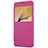 Custodia Portafoglio In Pelle con Stand per Samsung Galaxy J5 Prime G570F Rosa Caldo