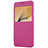 Custodia Portafoglio In Pelle con Stand per Samsung Galaxy On5 (2016) G570 G570F Rosa Caldo