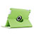 Custodia Portafoglio In Pelle con Stand Rotazione per Apple iPad 2 Verde