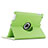 Custodia Portafoglio In Pelle con Stand Rotazione per Apple iPad 3 Verde