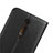 Custodia Portafoglio In Pelle con Supporto K01 per Xiaomi Redmi K20 Nero