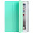 Custodia Portafoglio In Pelle con Supporto L01 per Apple iPad 4 Verde