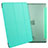 Custodia Portafoglio In Pelle con Supporto L01 per Apple iPad Air Verde