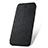 Custodia Portafoglio In Pelle con Supporto L01 per Apple iPhone 5 Nero