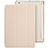 Custodia Portafoglio In Pelle con Supporto L01 per Apple New iPad 9.7 (2017) Oro