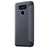 Custodia Portafoglio In Pelle con Supporto L01 per LG G6 Nero