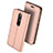 Custodia Portafoglio In Pelle con Supporto L01 per Nokia 6.1 Plus Oro Rosa