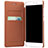 Custodia Portafoglio In Pelle con Supporto L01 per Xiaomi Mi Note Marrone