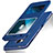 Custodia Portafoglio In Pelle con Supporto L02 per Huawei GR5 Blu