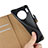 Custodia Portafoglio In Pelle con Supporto L02 per Huawei Mate 30 Pro Nero