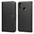 Nero Custodia Portafoglio In Pelle con Supporto L03 per Huawei Enjoy 9 Nero
