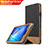 Custodia Portafoglio In Pelle con Supporto L03 per Huawei MediaPad T3 8.0 KOB-W09 KOB-L09 Nero