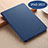 Custodia Portafoglio In Pelle con Supporto L04 per Apple New iPad 9.7 (2017) Blu