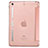 Custodia Portafoglio In Pelle con Supporto L05 per Apple iPad Mini 3 Oro Rosa