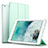 Custodia Portafoglio In Pelle con Supporto L06 per Apple iPad Mini 2 Verde