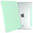 Custodia Portafoglio In Pelle con Supporto L06 per Apple iPad Mini 2 Verde