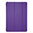 Custodia Portafoglio In Pelle con Supporto L06 per Apple iPad Mini 4 Viola