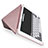 Custodia Portafoglio In Pelle con Supporto L08 per Apple New iPad 9.7 (2017) Oro Rosa