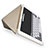 Custodia Portafoglio In Pelle con Supporto L08 per Apple New iPad 9.7 (2018) Oro