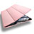 Custodia Portafoglio In Pelle con Supporto L11 per Apple New iPad 9.7 (2017) Oro Rosa