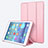 Custodia Portafoglio In Pelle con Supporto L11 per Apple New iPad 9.7 (2017) Oro Rosa