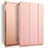 Custodia Portafoglio In Pelle con Supporto per Apple iPad Air 2 Oro Rosa