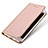 Custodia Portafoglio In Pelle con Supporto per Asus Zenfone 4 Max ZC554KL Oro Rosa