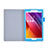Custodia Portafoglio In Pelle con Supporto per Asus ZenPad C 7.0 Z170CG Cielo Blu