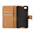 Custodia Portafoglio In Pelle con Supporto per Blackberry Z30 Nero