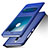 Blu Custodia Portafoglio In Pelle con Supporto per Huawei Maimang 6 Blu
