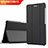 Custodia Portafoglio In Pelle con Supporto per Huawei MediaPad T2 Pro 7.0 PLE-703L Nero